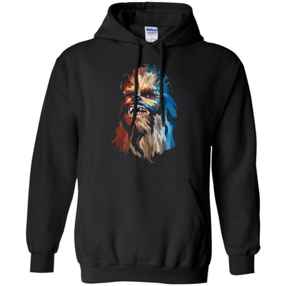 Chewbacca Art T-shirt Black