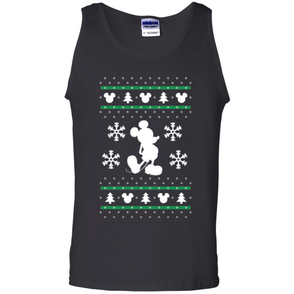 Christmas T-shirt Mickey Mouse Black
