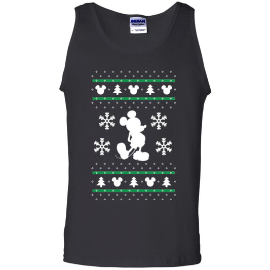 Christmas T-shirt Mickey Mouse Black