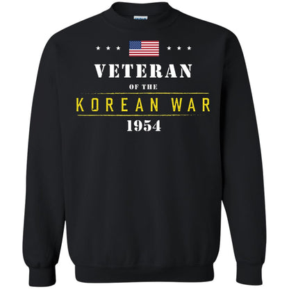 Veteran Of The Korean War 1954 T-shirt Black