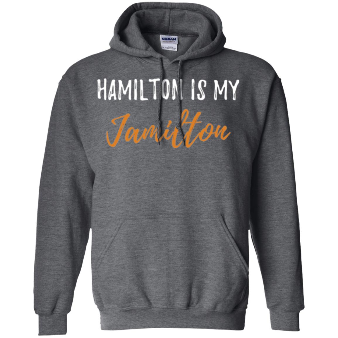 Musican T-shirt Hamilton Is My Jamilton Dark Heather
