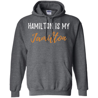 Musican T-shirt Hamilton Is My Jamilton Dark Heather