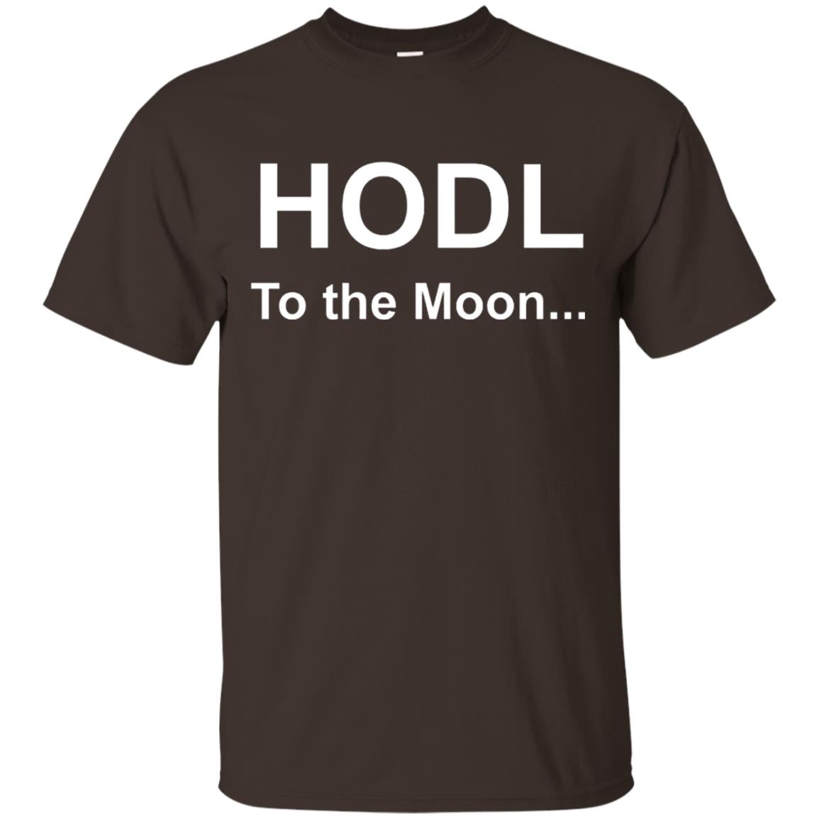 Bitcoin Cryptocurrency T-shirt Dark Chocolate