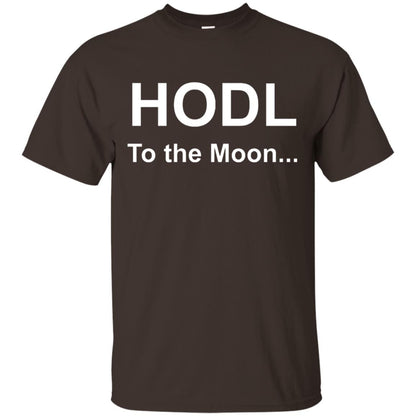 Bitcoin Cryptocurrency T-shirt Dark Chocolate