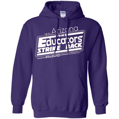 Arizona Teacher Tshirt Red For Ed Arizona The Educators Strike Back Purple