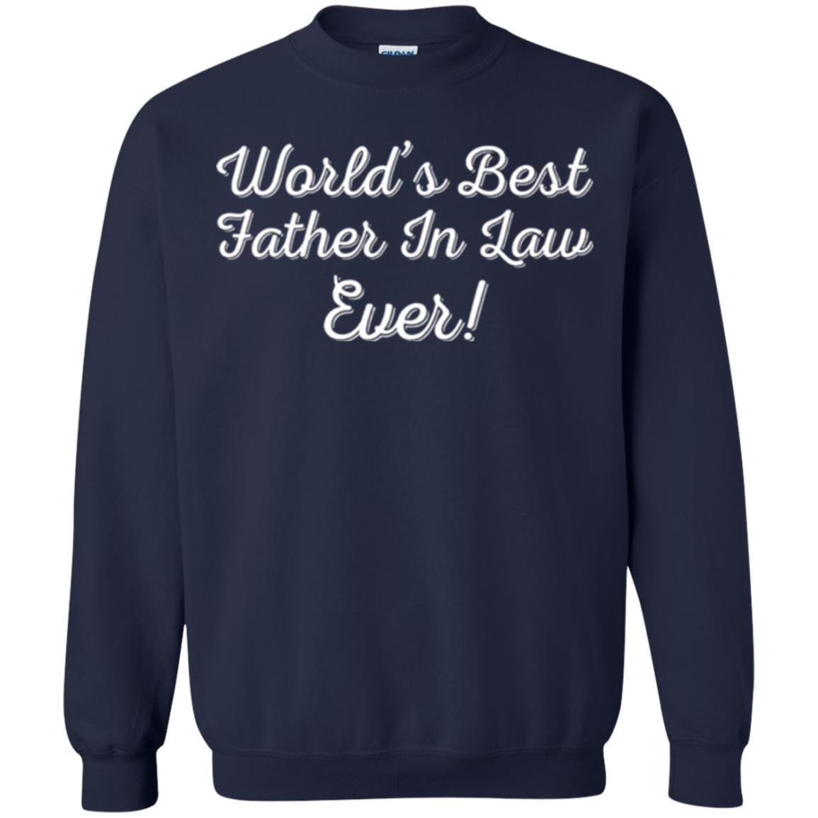 Daddy T-shirt World's Best Father In Law Ever T-shirt Navy