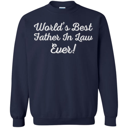 Daddy T-shirt World's Best Father In Law Ever T-shirt Navy