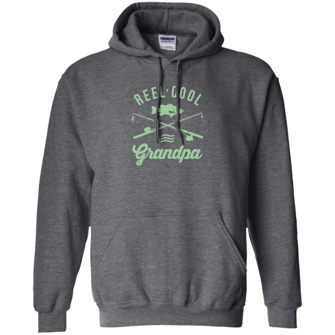 Fisherman T-shirt Retired Grandpa Reel Cool Dark Heather