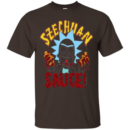 Film T-shirt Szechuan Sauce T-shirt Dark Chocolate