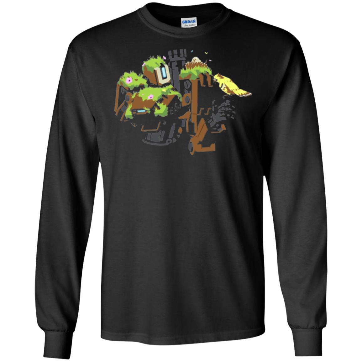 Film T-shirt Bastion Overgrown Spray T-shirt Black