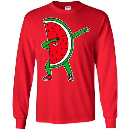 Dabbing Watermelon Shirt Red