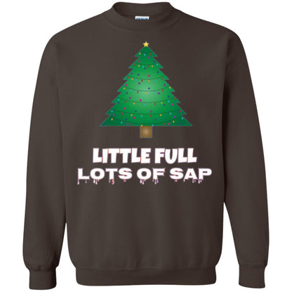 Christmas T-shirt Little Full Lots Of Sap Dark Chocolate