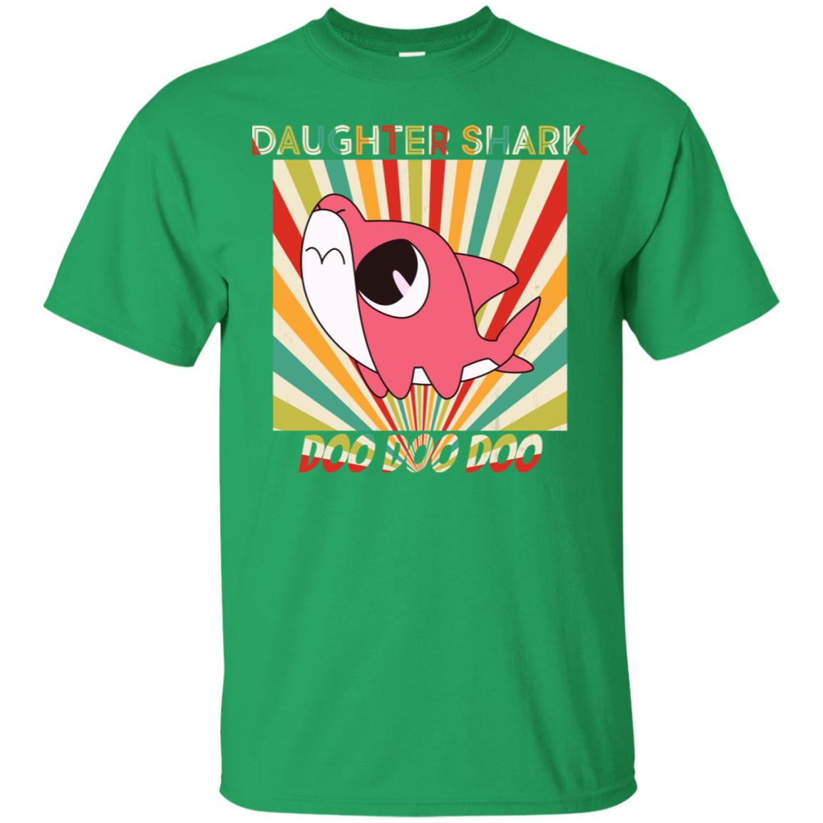 Daughter Shark Doo Doo Doo Family Shark Gift Shirt Irish Green