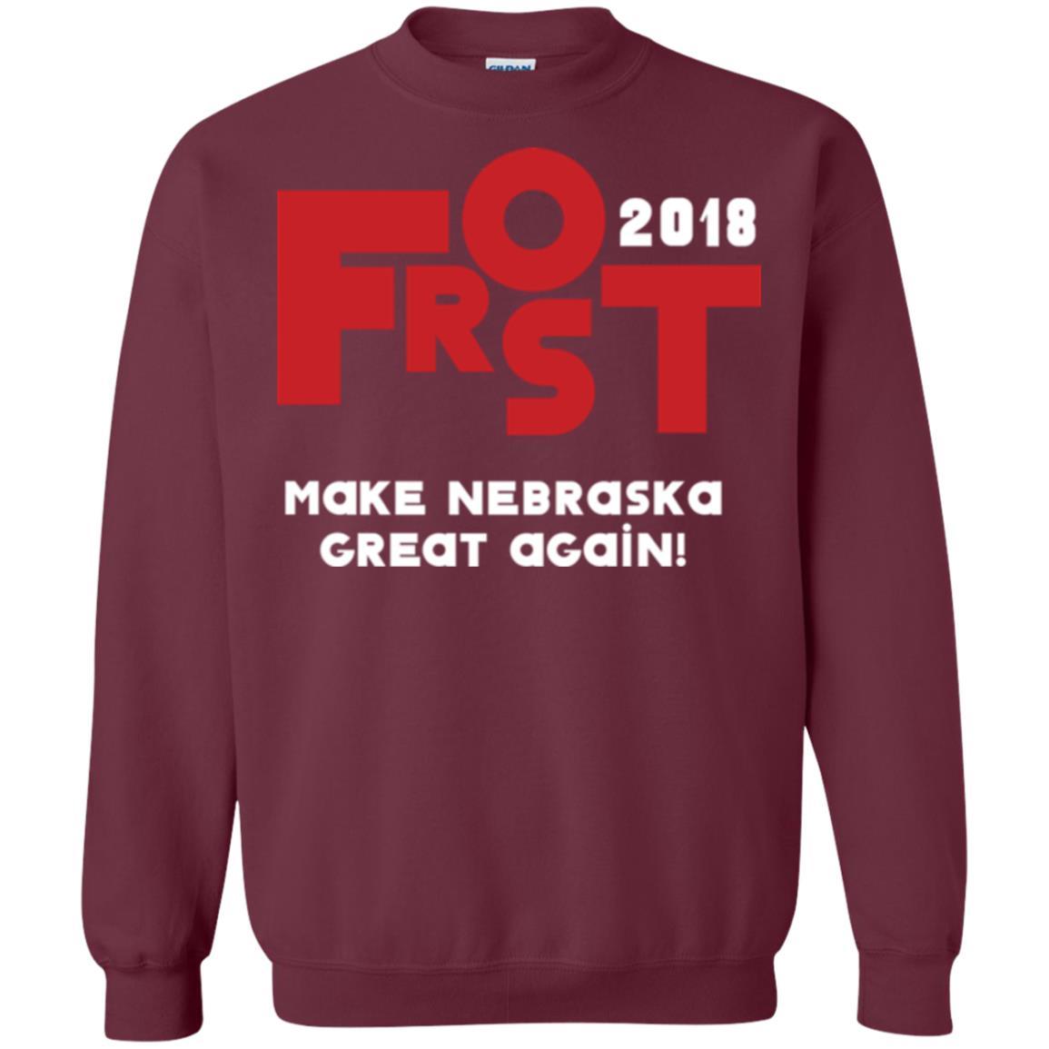 Frost 2018 Make Nebraska Great Again T-shirt Maroon