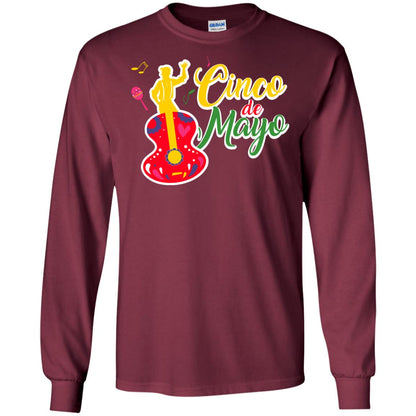 Cinco De Mayo Mexican Culture Festival On May 5th Shirt Maroon
