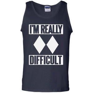 Im Really Difficult Double Black Diamond Ski T-shirt
