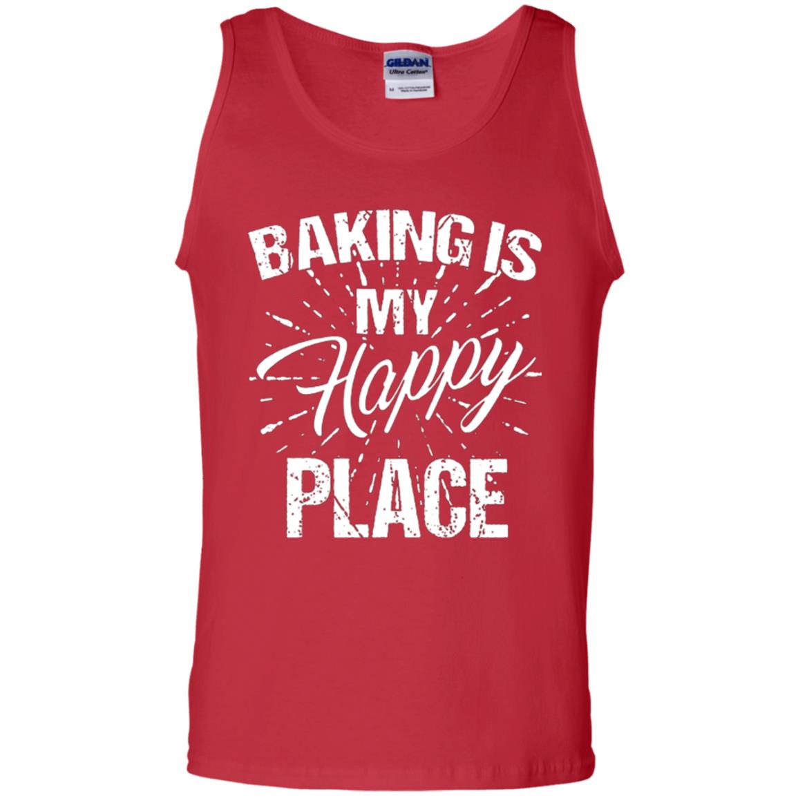 Baking Is My Happy Place Baker Shirt Red