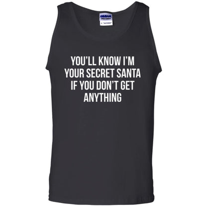 Christmas T-shirt You_ll Know I_m Your Secret Santa Black