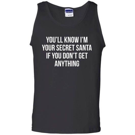 Christmas T-shirt You_ll Know I_m Your Secret Santa Black