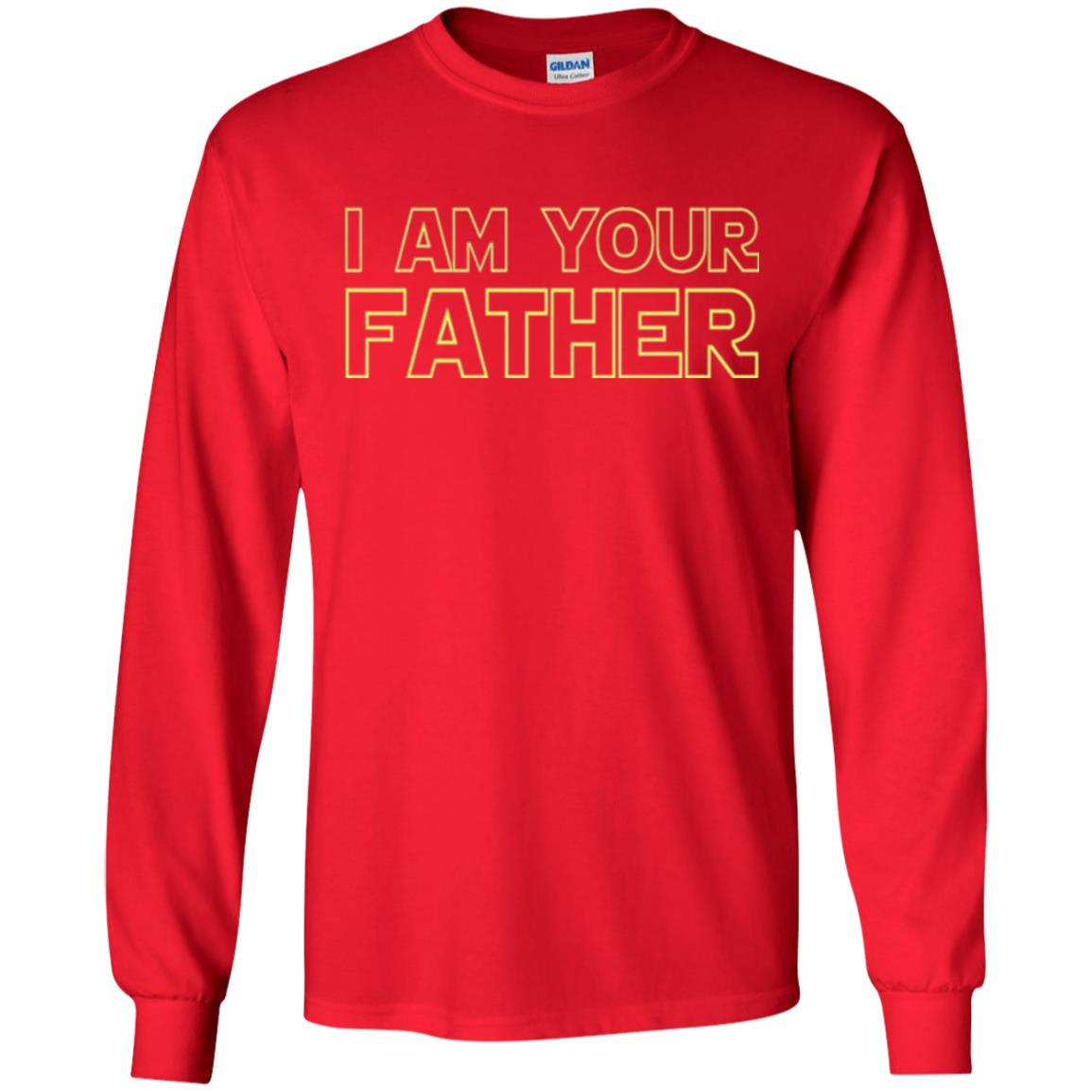 Daddy T-shirt I Am Your Father Red