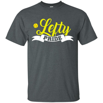 Lefty Pride Softball Shirt Dark Heather
