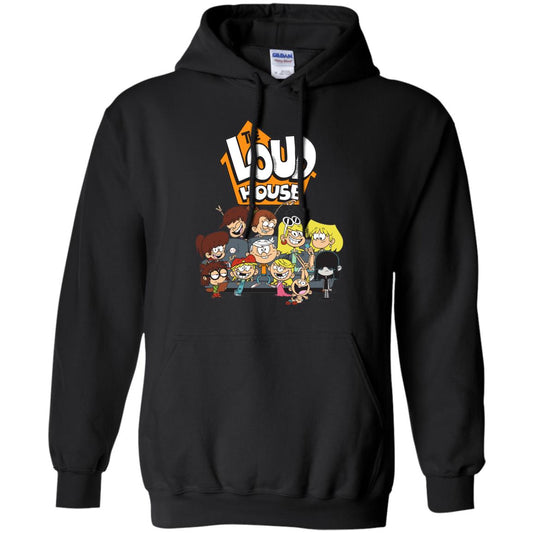 Nickelodeon The Loud House Character T-shirt Black