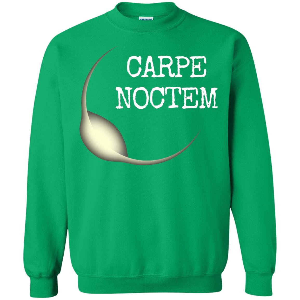 Carpe Noctem Lunar Eclipse T Shirt Irish Green