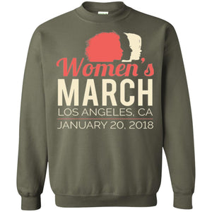 Women's March Los Angeles January 20 2018 Women's Right T-shirt