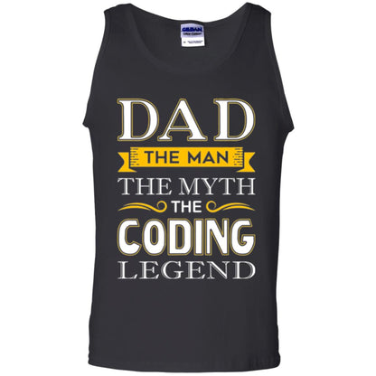 Daddy T-shirt The Man The Myth Colding Legend Black
