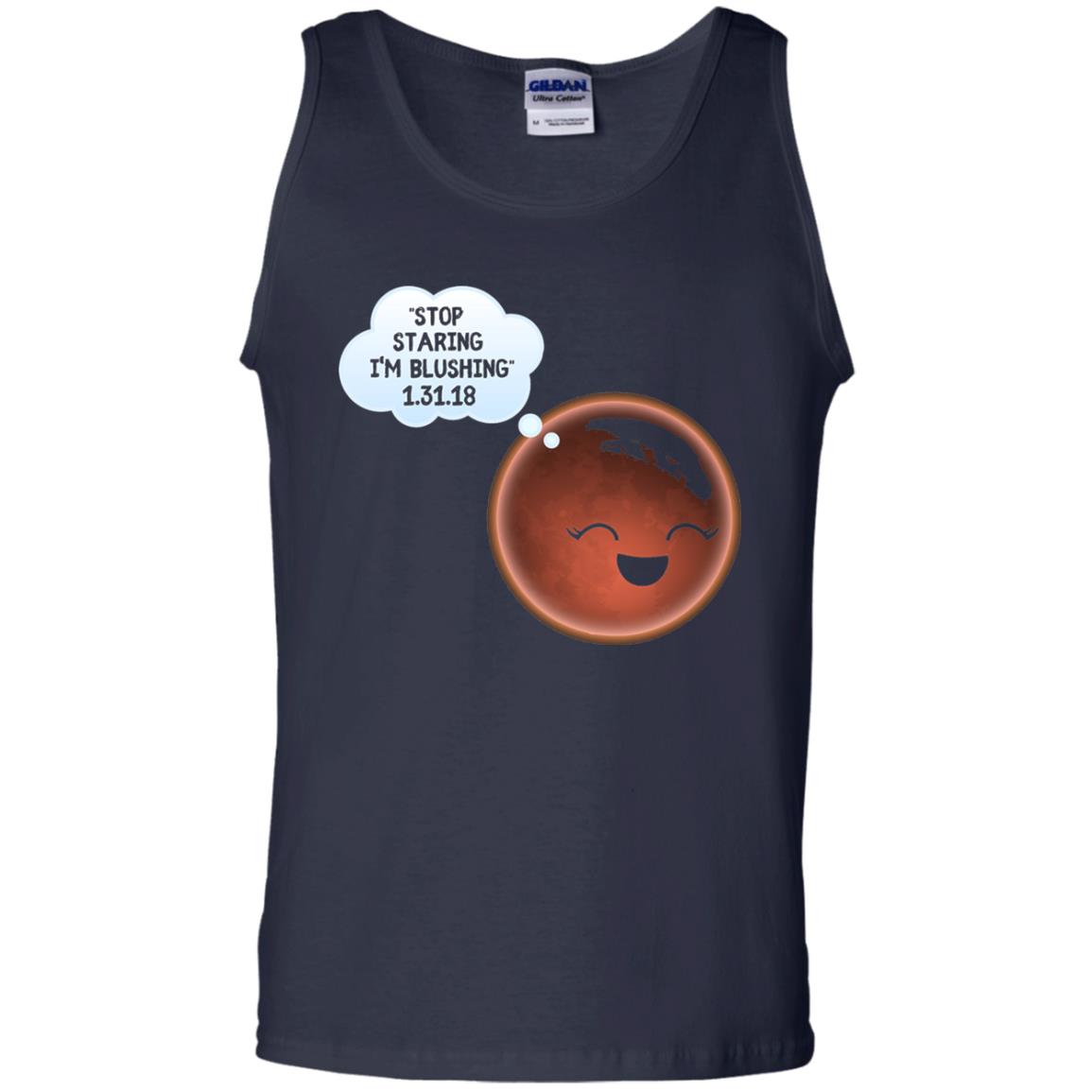 Celestial Total Lunar Eclipse 2018 T-shirt Funny Meme Navy