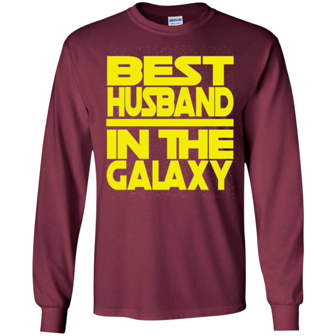 Best Husband In The Galaxy T-shirt Maroon