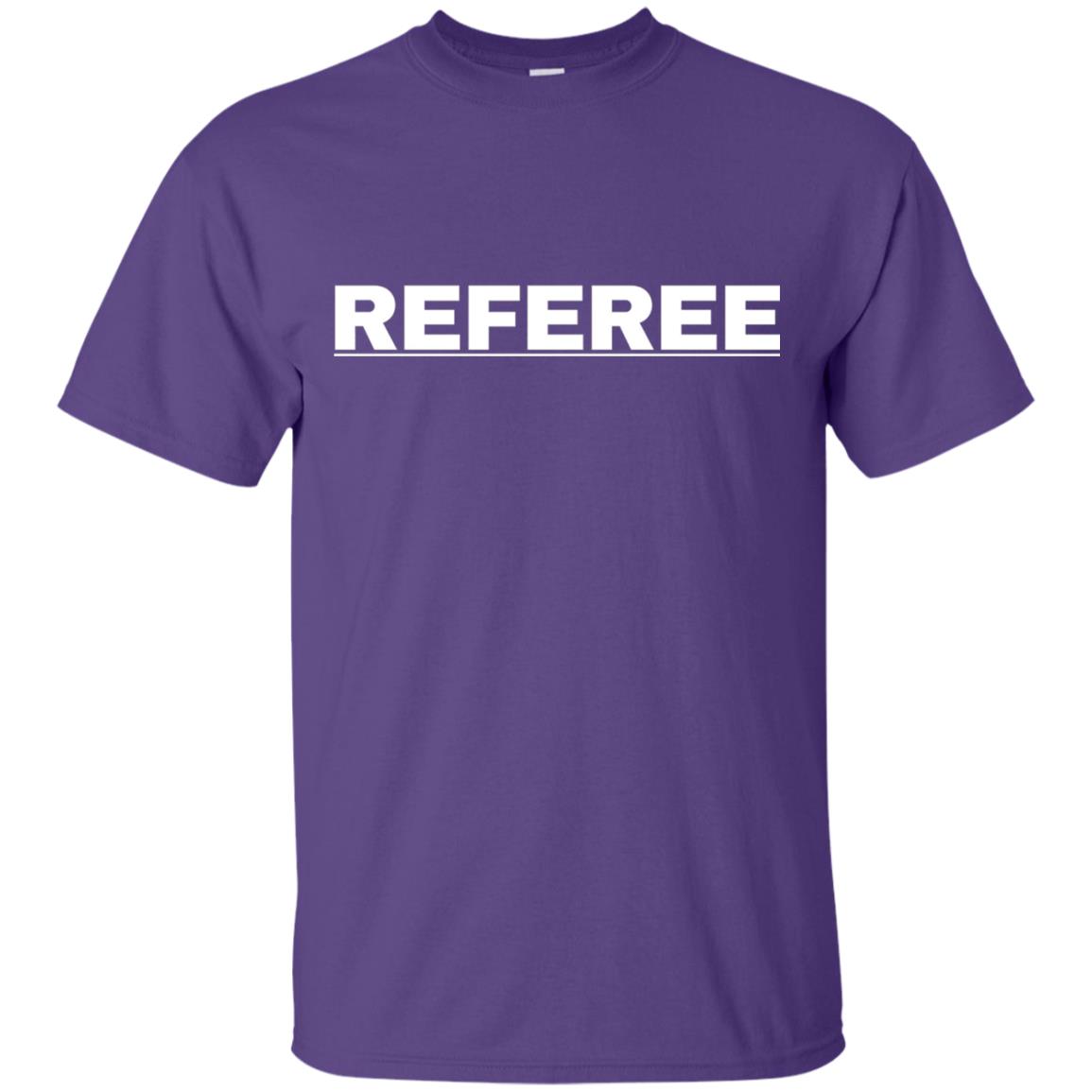 Sports Referee Tshirt Purple