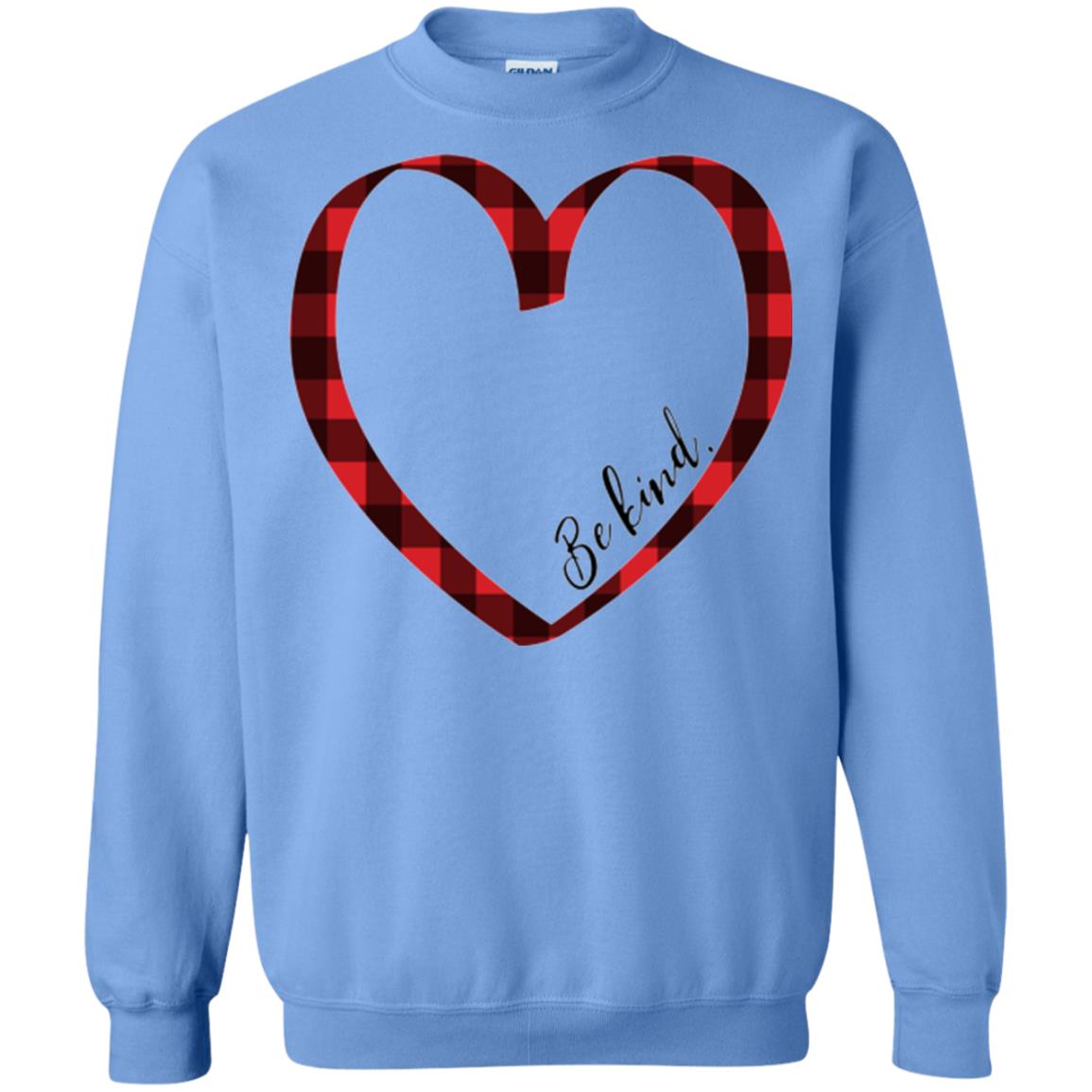Be Kind Inspirational Motivational T-shirt Carolina Blue