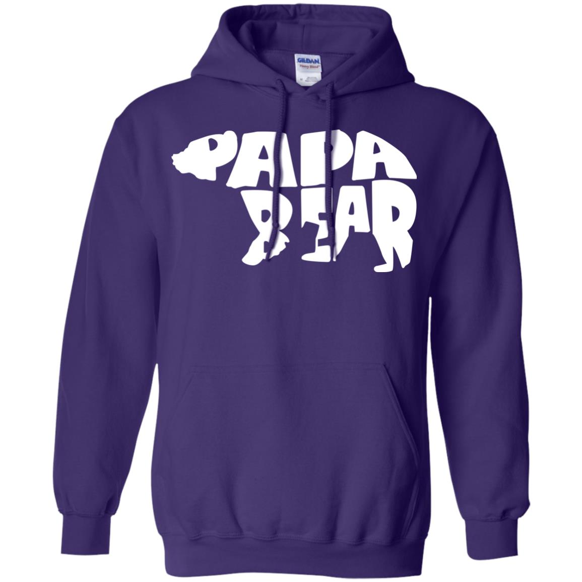 Bear Papa Shirt Purple