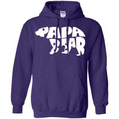 Bear Papa Shirt Purple