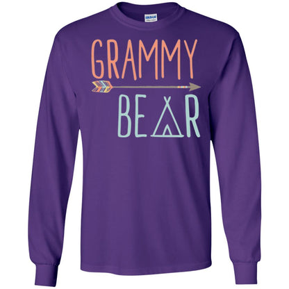 Bear Lover T-shirt Grammy Bear T-shirt Purple