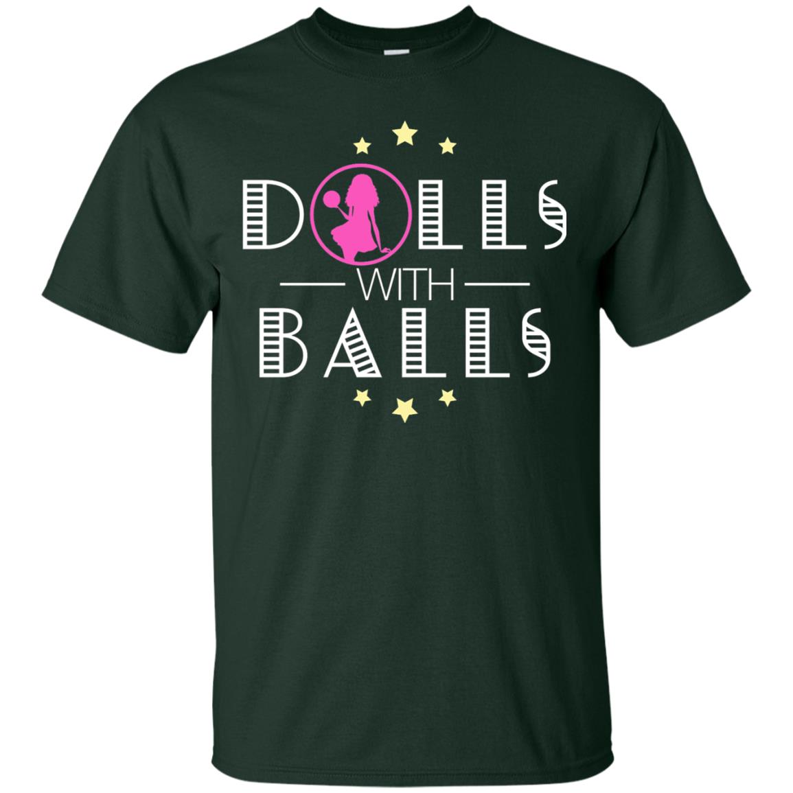 Bowling Lover T-shirt Dolls With Balls T-shirt Forest