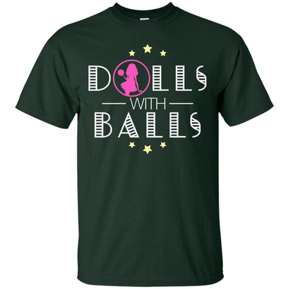 Bowling Lover T-shirt Dolls With Balls T-shirt Forest