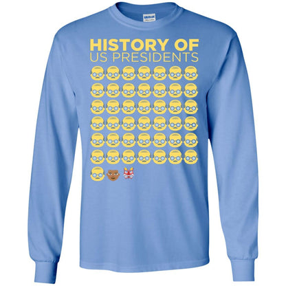 Anti Trump T-shirt History Of Us Presidents Carolina Blue