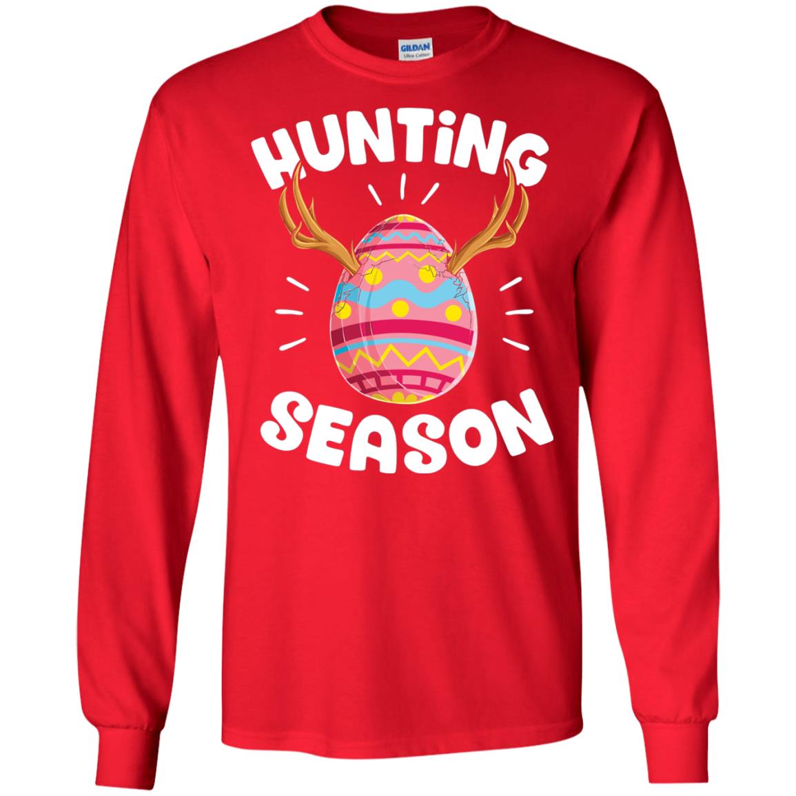 Hunting Season Easter Shirt Red