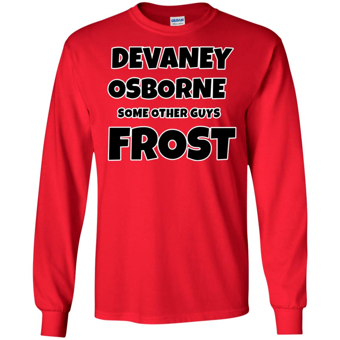 Devaney Osborne Some Other Guys Frost T-shirt Red