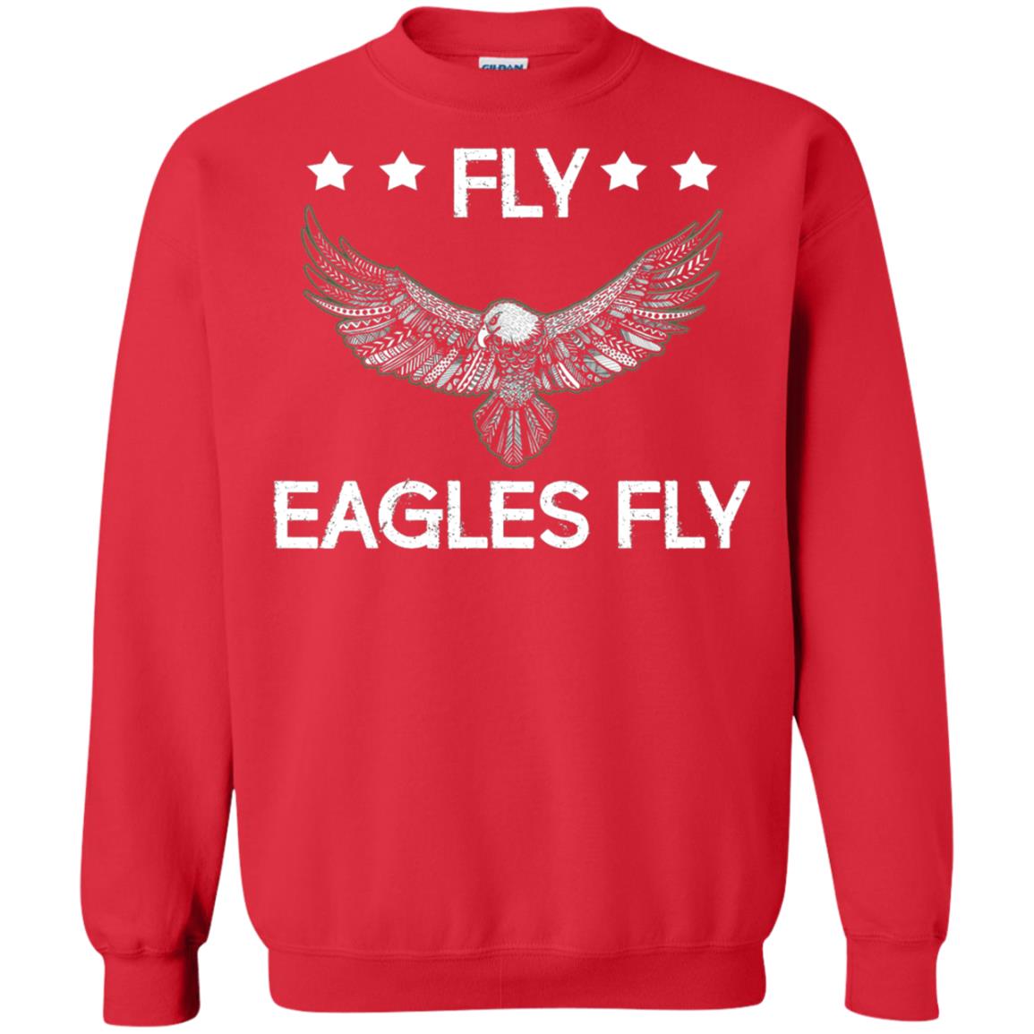 Flying Eagles Fly T-shirt Red