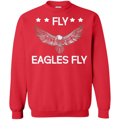 Flying Eagles Fly T-shirt Red