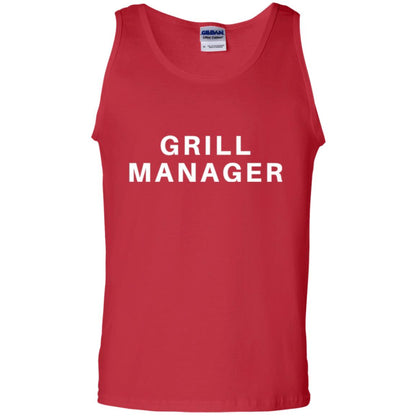 Cooking T-shirt Grill Manager Red