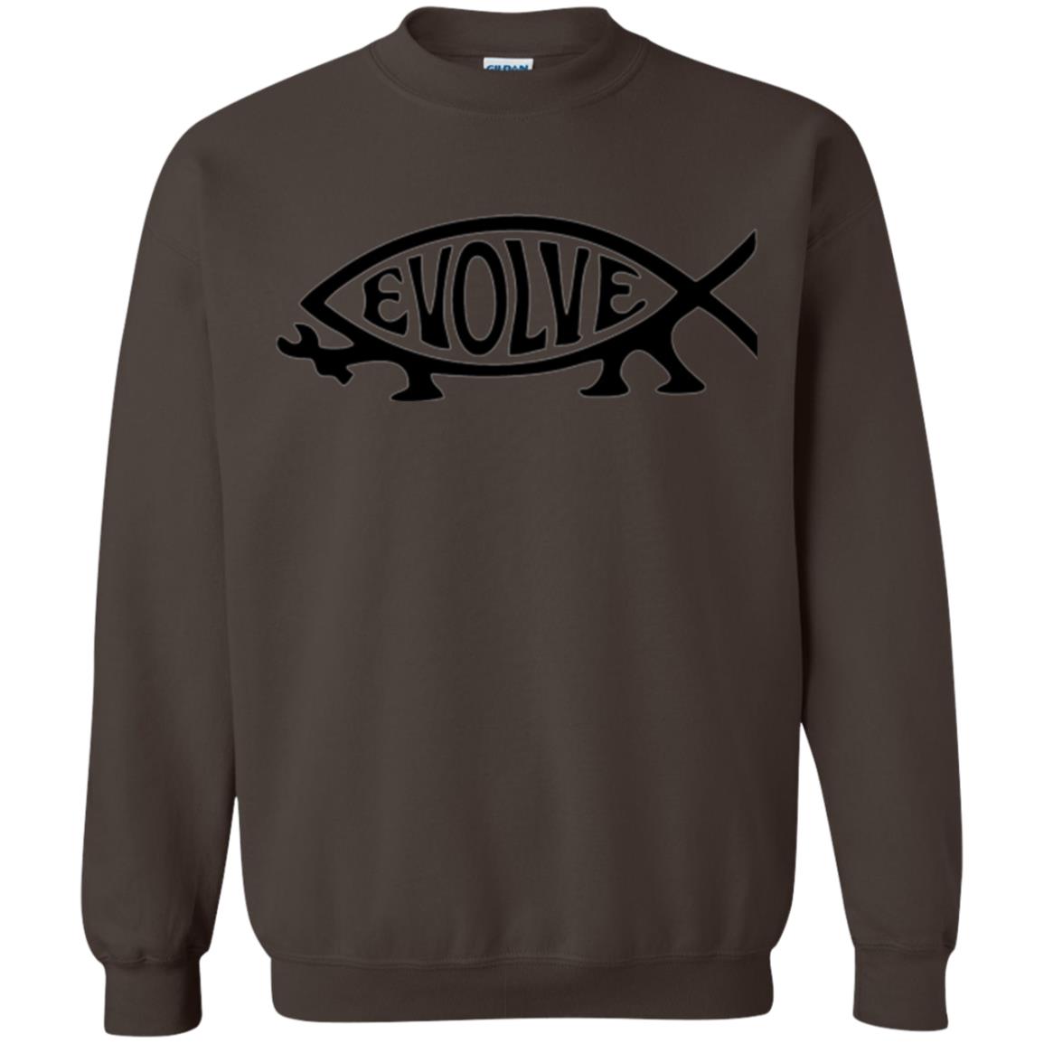 Darwin Evolution Evolve T-shirt Dark Chocolate