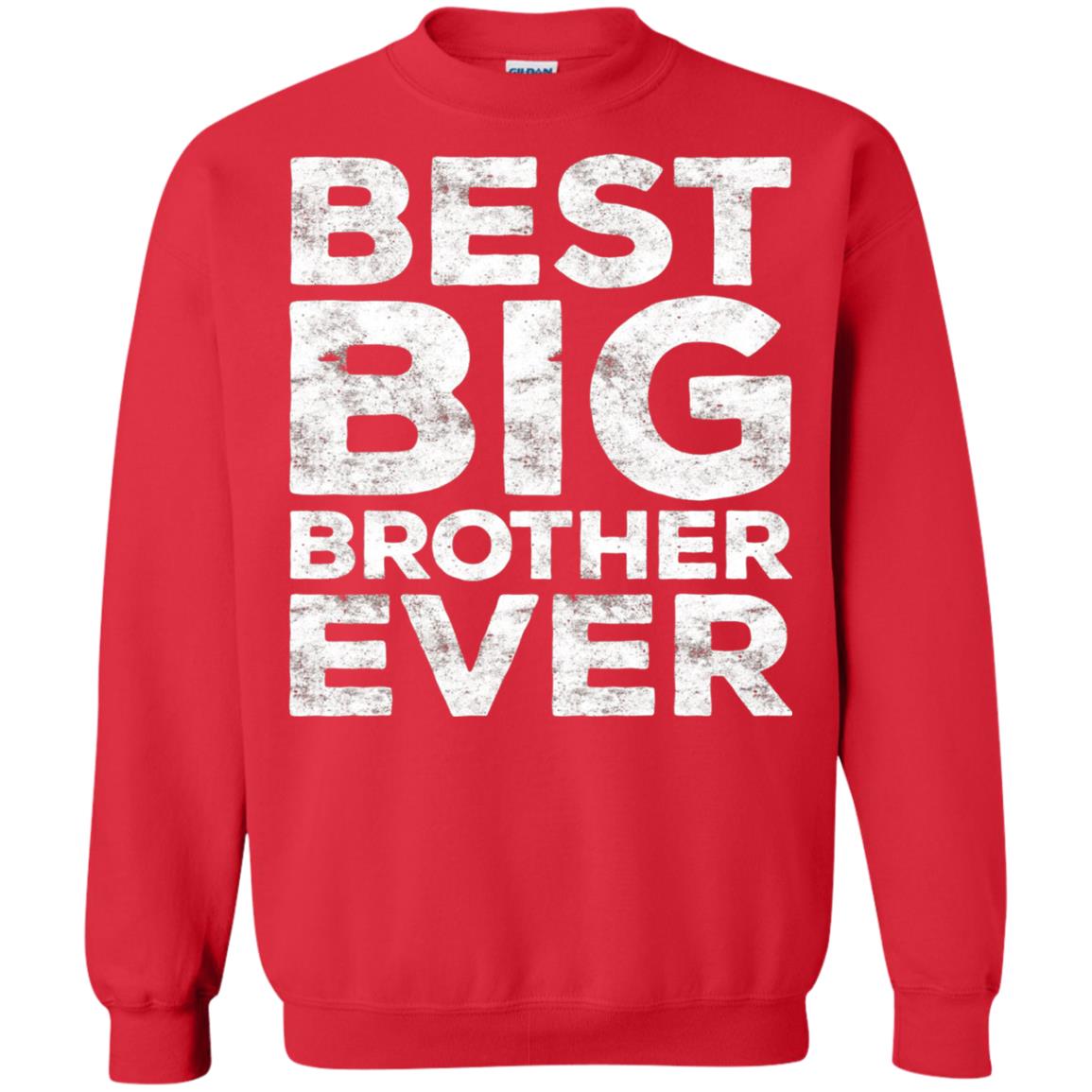Best Big Brother Ever Family T-shirt Red