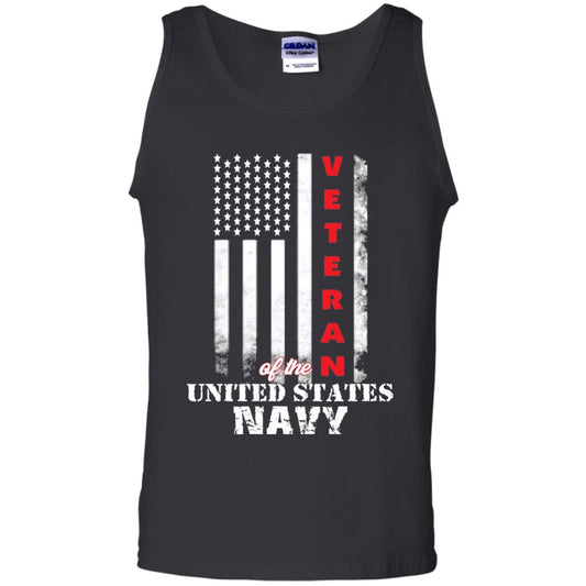 Armed Forces Us Navy Vintage Veteran T-shirt Black