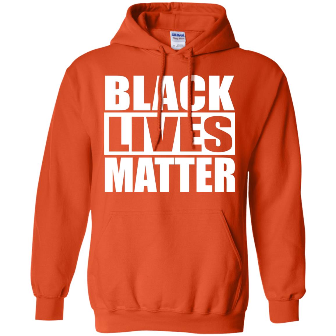 Black Live Matter Shirt Orange