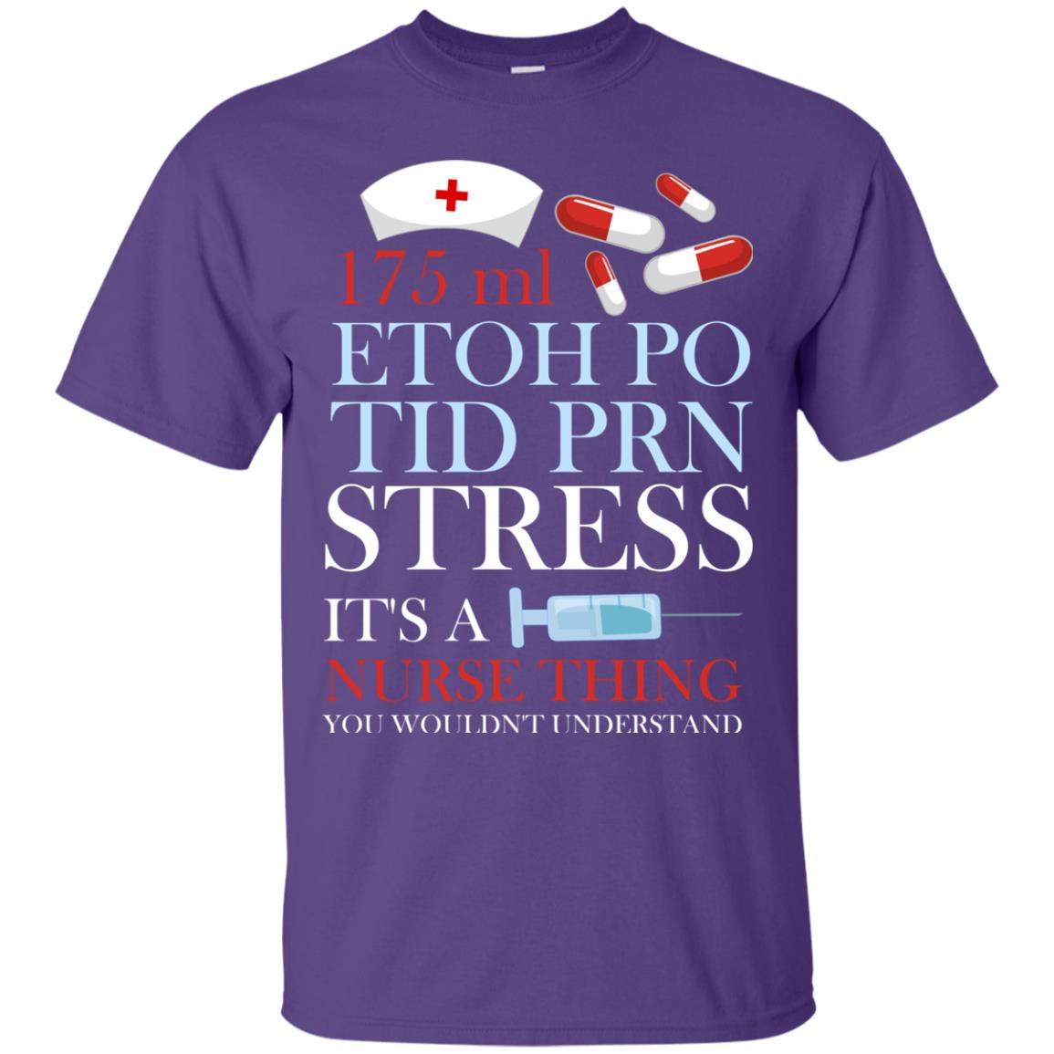 It_s A Nurse Thing You Wouldn_t Understand Nurse T-shirt Purple
