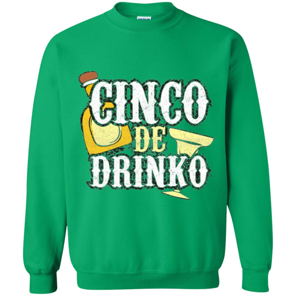 Funny Cinco De Mayo Drinko Celebration T-shirt Irish Green